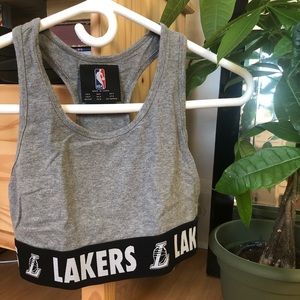 Forever 21 Los Angeles Lakers Sports Bralette in S